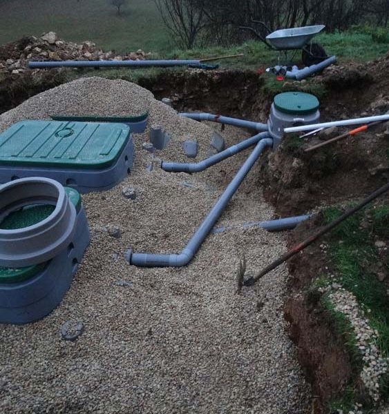 Travaux de VRD et assainissement Flaugnac