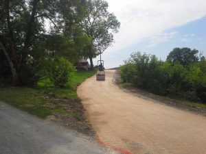 Chemin accès maison