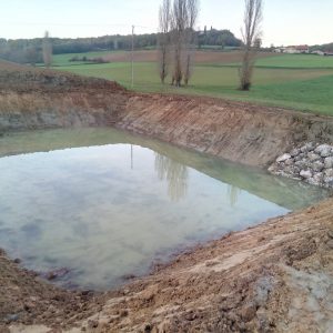 CURAGE DE LAC ET AGRANDISSEMENT