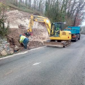 RÉALISATION D'UN ENROCHEMENT
