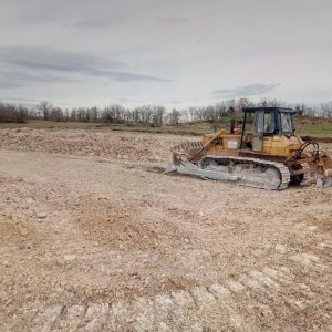 RÉALISATION D'UNE PLATEFORME POUR UN BÂTIMENT AGRICOLE