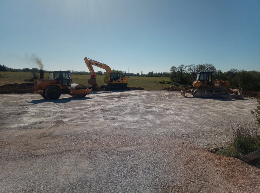Terrassement à Montauban pour des travaux publics